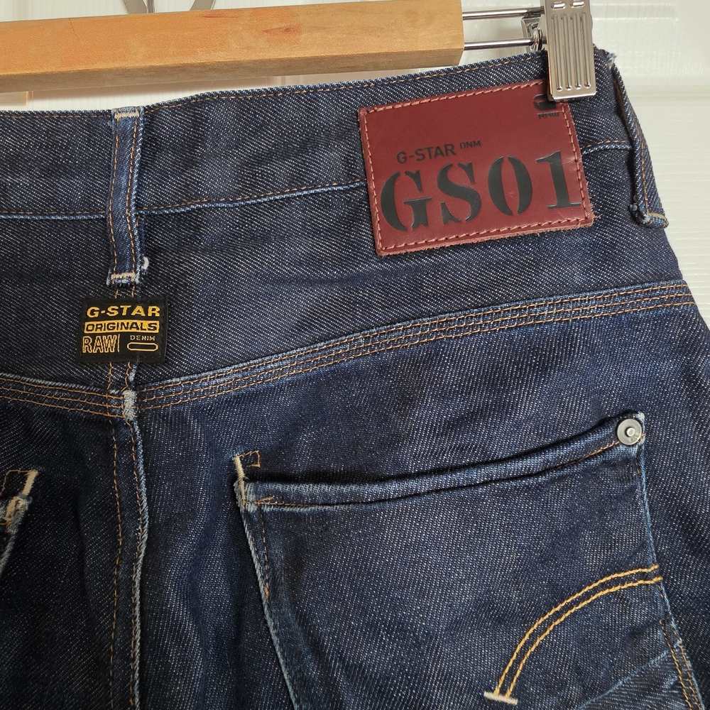 G-Star Men's Dark Blue Slim Jeans - Picture 3 of 7